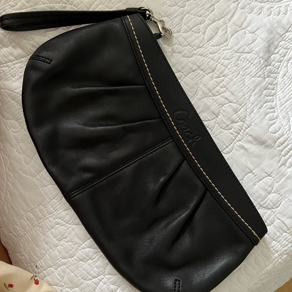 Vintage coach wristlet